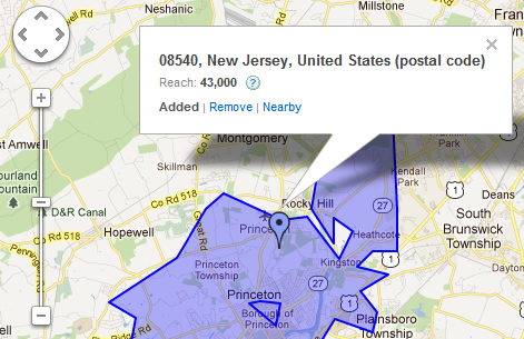 Location Targeting by Zip Code in Google AdWords