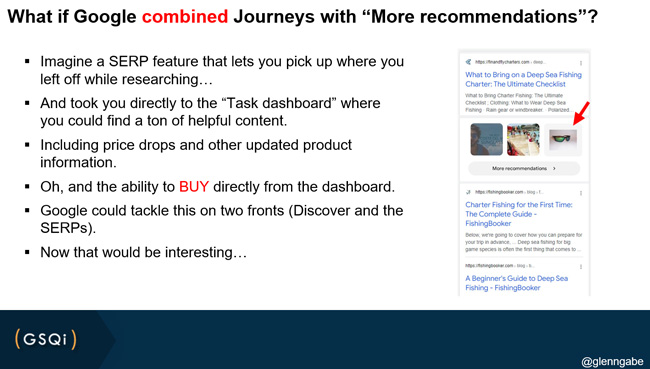 Combining Journeys in Chrome with More Recommendations in Discover