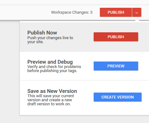 Publisher your changes.