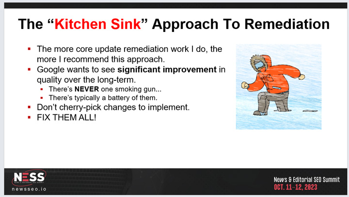Mark Zuckerberg talks classifiers, trust, and algorithmic collateral damage (and it relates to Google algorithm updates) The Kitchen Sink Approach to Renovation by Glenn Gabe of G-Squared Interactive.