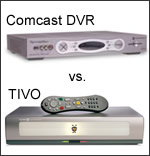 Comcast HD DVR vs TIVO