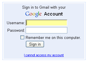 Gmail, I cannot access my account.