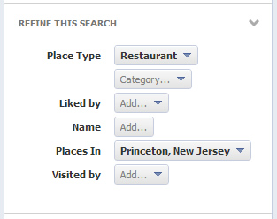 Faceted Navigation in Facebook Graph Search