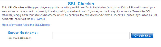 SSL Certificate Checker