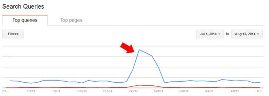 Temporary Panda Recovery on July 22, 2014