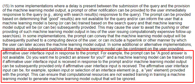 Prompting users to make  a prediction erstwhile   hunt  can't supply  a prime   answer