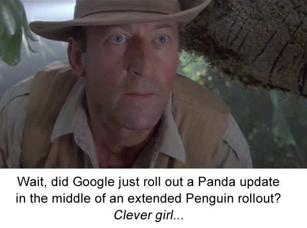 Panda During Penguin - Clever Girl