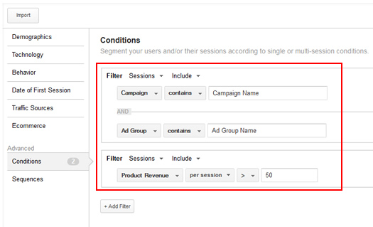 Creating Remarketing Lists Based on Revenue