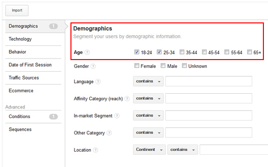 Creating Remarketing Lists Based on Demographics