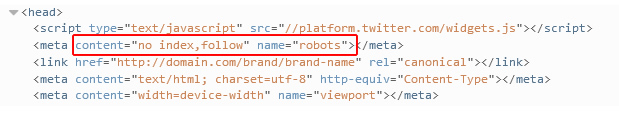 Meta Robots problem using no index vs. noindex