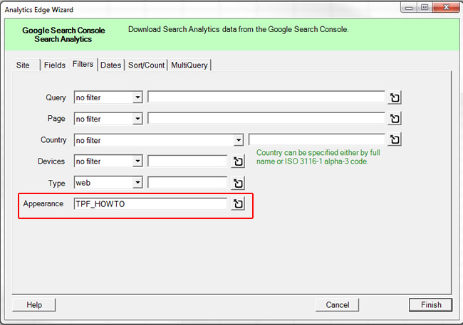 Exporting how-to snippets from GSC.