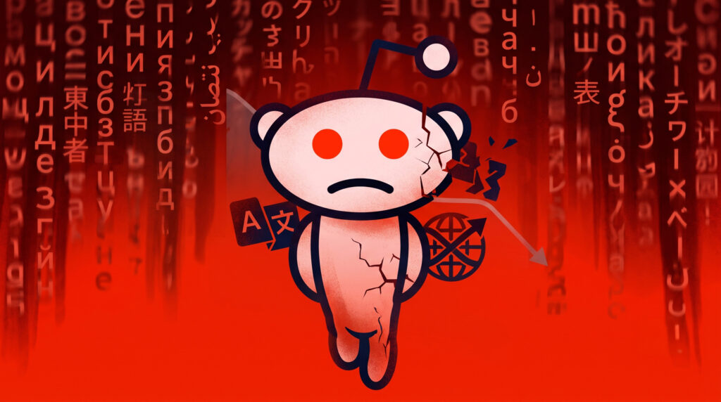 Reddit AI translations drop